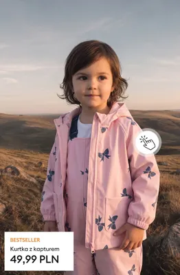 Kurtka z kapturem promocja w Sinsay