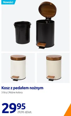 Kosz z pedałem nożnym 3 l promocja w Action