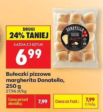 Bułeczki pizzowe margherita promocja w Biedronka