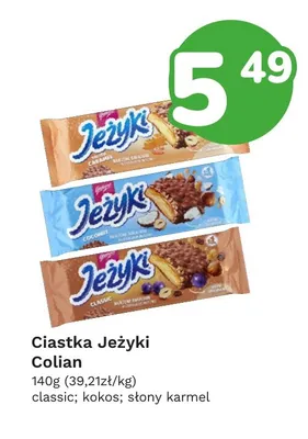 Ciastka Jeżyki Classic promocja w Limonka