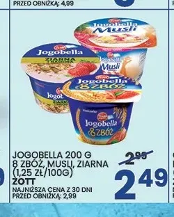Jogobella 8 zbóż Zott promocja w Wafelek