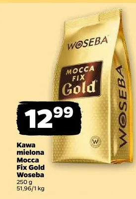 Kawa mielona Mocca Fix Gold Woseba promocja w Netto