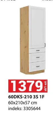 Szafka kuchenna 60DKS-210 3S 1F Stilo promocja w Merkury Market