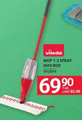 Mop 1-2 Spray Max Box Vileda promocja w Selgros