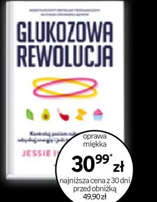 Książka Glukozowa rewolucja Jessie Inchauspé oprawa miękka promocja w Empik