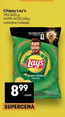 Chipsy Lay's Green Onion promocja w Delikatesy Centrum