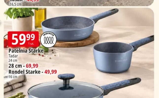 Patelnia Starke 24 cm promocja w Leclerc