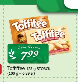 Toffifee Storck promocja w CEZAR Delikatesy