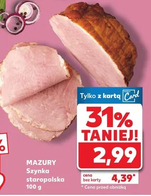 Szynka staropolska promocja w Kaufland