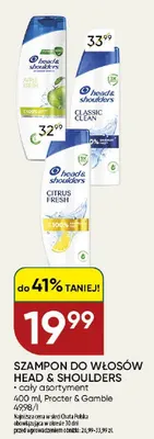 Szampon do włosów Head & Shoulders promocja w Chata Polska