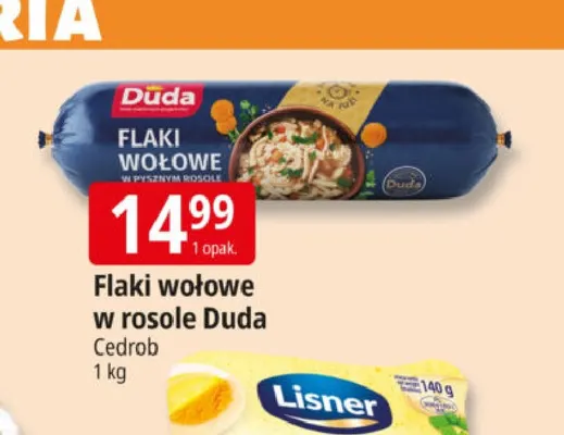 Flaki wołowe w rosole Duda promocja w Leclerc