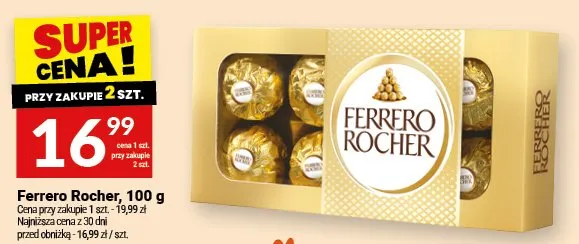 Praliny Ferrero Rocher promocja w Twój Market