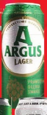 Piwo Argus Lager promocja w Lidl