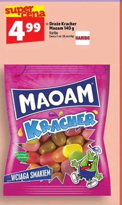 Draże Kracher Maoam promocja w TOPAZ
