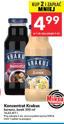 Koncentrat żurek promocja w LEWIATAN