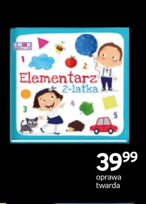 Książka Elementarz 2-latka oprawa twarda promocja w Empik
