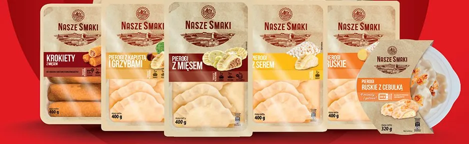 Pierogi chłodzone wszystkie rodzaje drugi produkt -40% promocja w Biedronka