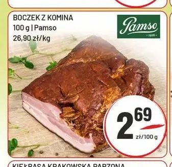 Boczek z komina Pamso promocja w Sedal
