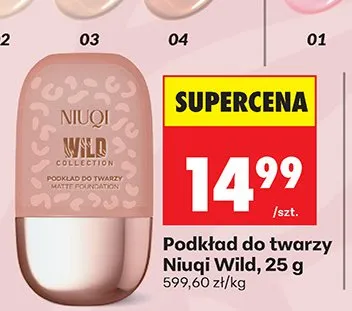 Podkład do twarzy Wild promocja w Biedronka