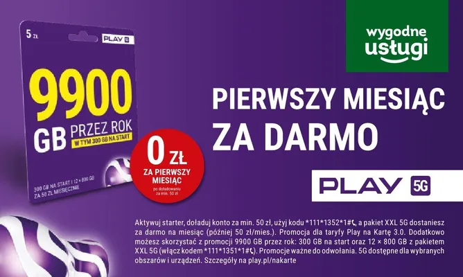 Starter 9900 GB przez rok promocja w Żabka