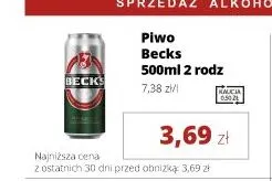 Piwo Beck's promocja w Torimpex Toruńska Sieć Sklepów Spożywczych