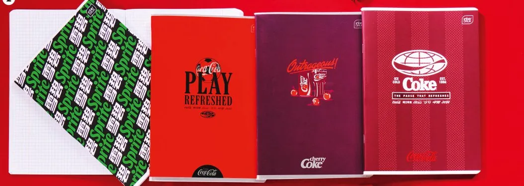 Zeszyt B5/60 Interdruk Coca-Cola promocja w Biedronka