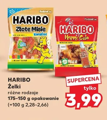 Żelki Złote Misie Haribo promocja w Kaufland