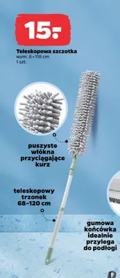 Teleskopowa szczotka promocja w Netto