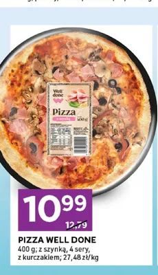 Pizza Well Done z szynką promocja w Stokrotka