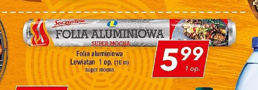 Folia aluminiowa super mocna Lewiatan 10m promocja w LEWIATAN