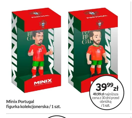 Figurka kolekcjonerska Minix Portugal promocja w Empik