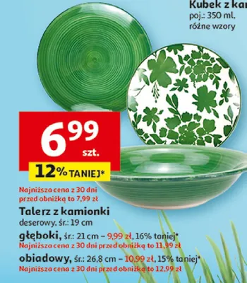 Talerz z kamionki promocja w Auchan