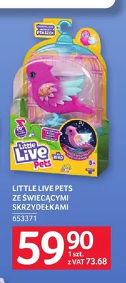 Zabawka ze świecącymi skrzydełkami Little Live Pets promocja w Selgros
