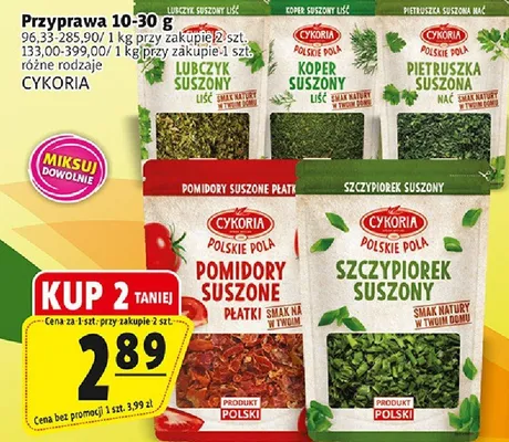 Przyprawa Szczypiorek suszony promocja w Prim Market