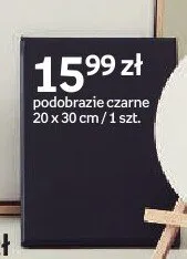 Podobrazie czarne 20x30cm CREADU promocja w Dzień Dziecka