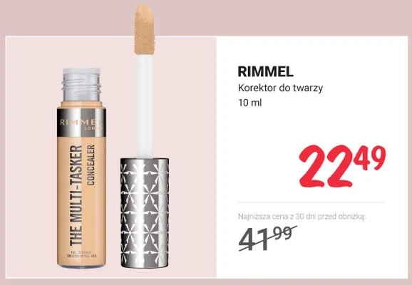 Korektor do twarzy Rimmel The Multi-Tasker promocja w Rossmann