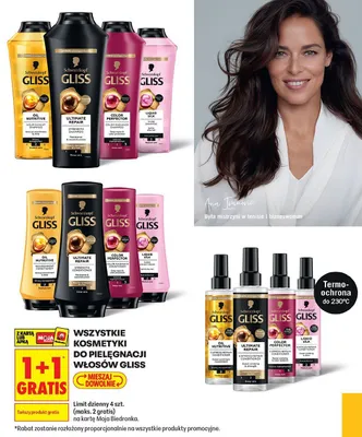 Ekspresowa odżywka do włosów Schwarzkopf Gliss Ultimate Repair promocja w Biedronka