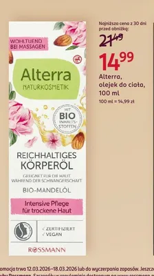 Olejek do ciała promocja w Rossmann