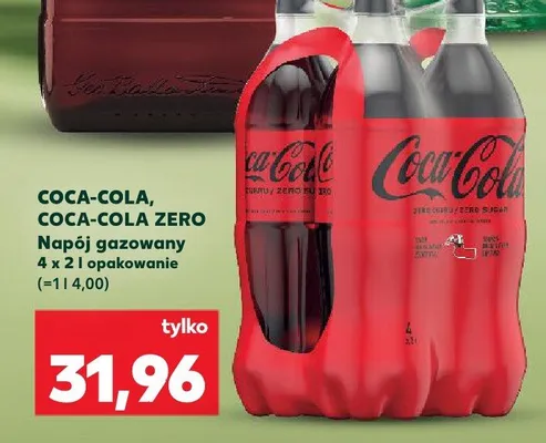 Napój gazowany 4-pak promocja w Kaufland