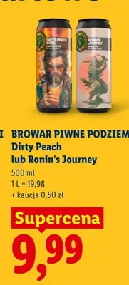 Piwo Piwne Podziemie Ronin's Journey promocja w Lidl