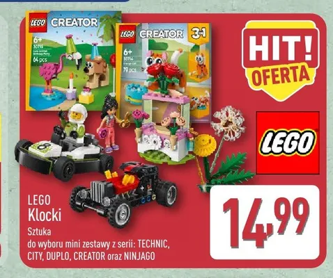 Klocki LEGO City promocja w Aldi