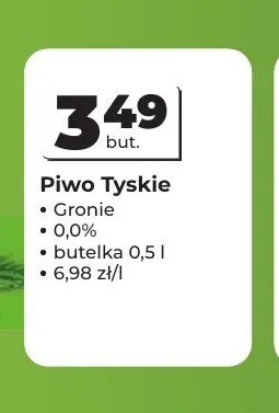 Piwo Tyskie Gronie promocja w Odido