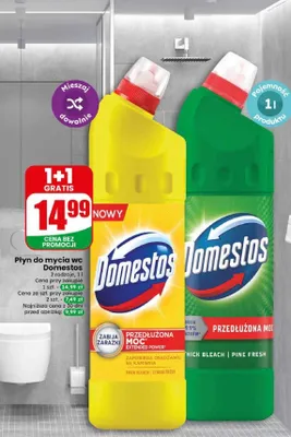 Płyn do mycia wc promocja w Dino