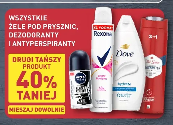 Żel pod prysznic Hydrate Dove promocja w Aldi