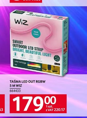 Taśma LED Out Rgbw 5 m WiZ promocja w Selgros