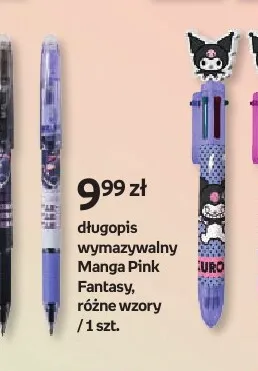 Długopis wymazywalny Manga Pink Fantasy promocja w Empik