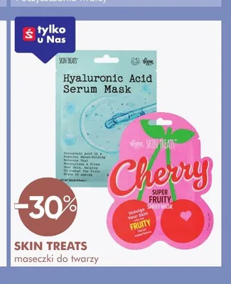 Maseczki do twarzy Skin Treats promocja w Super-Pharm