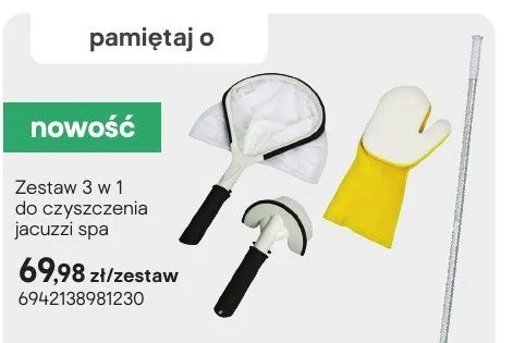 Zestaw 3w1 do czyszczenia jacuzzi spa promocja w Castorama