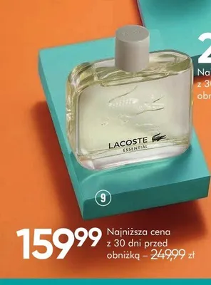 Woda toaletowa Lacoste Essential promocja w Super-Pharm