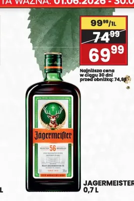 Likier Jägermeister promocja w Wafelek